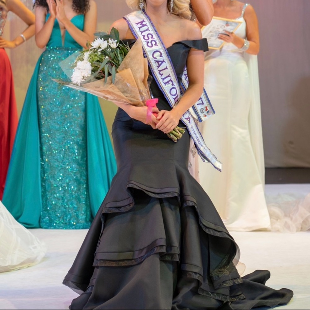 Black Jovani Pageant Gown